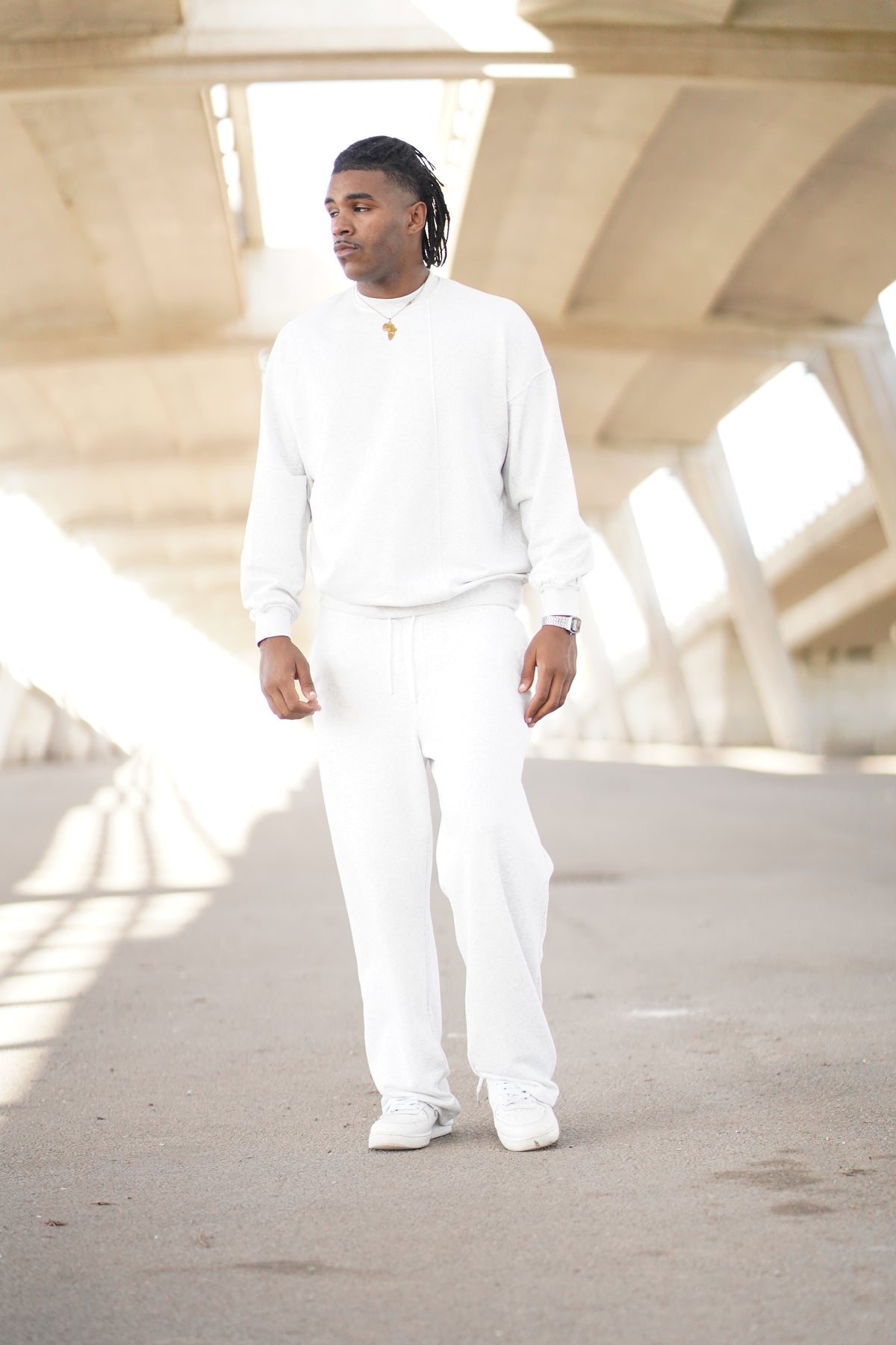 ENSEMBLE GREY LONGSLEEVE & JOGGER VERON