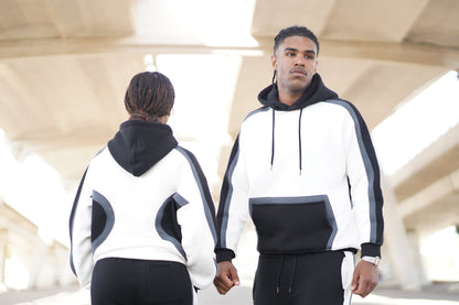 ENSEMBLE COLOR BLOCK HOODIE & JOGGER VERON WOMEN