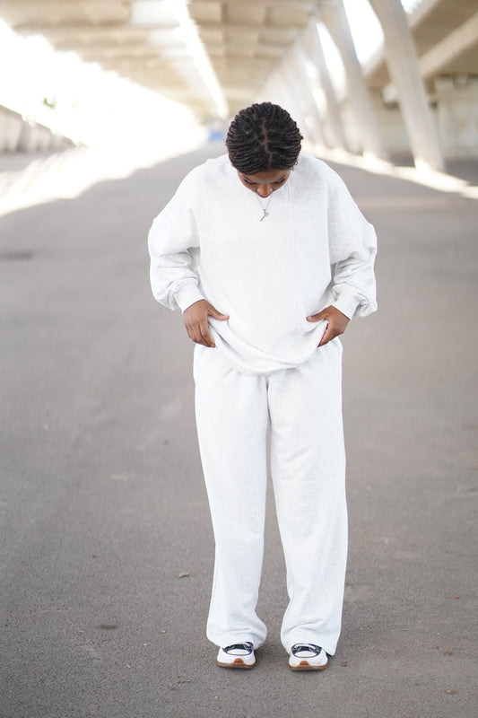 ENSEMBLE GREY LONGSLEEVE & JOGGER VERON WOMEN