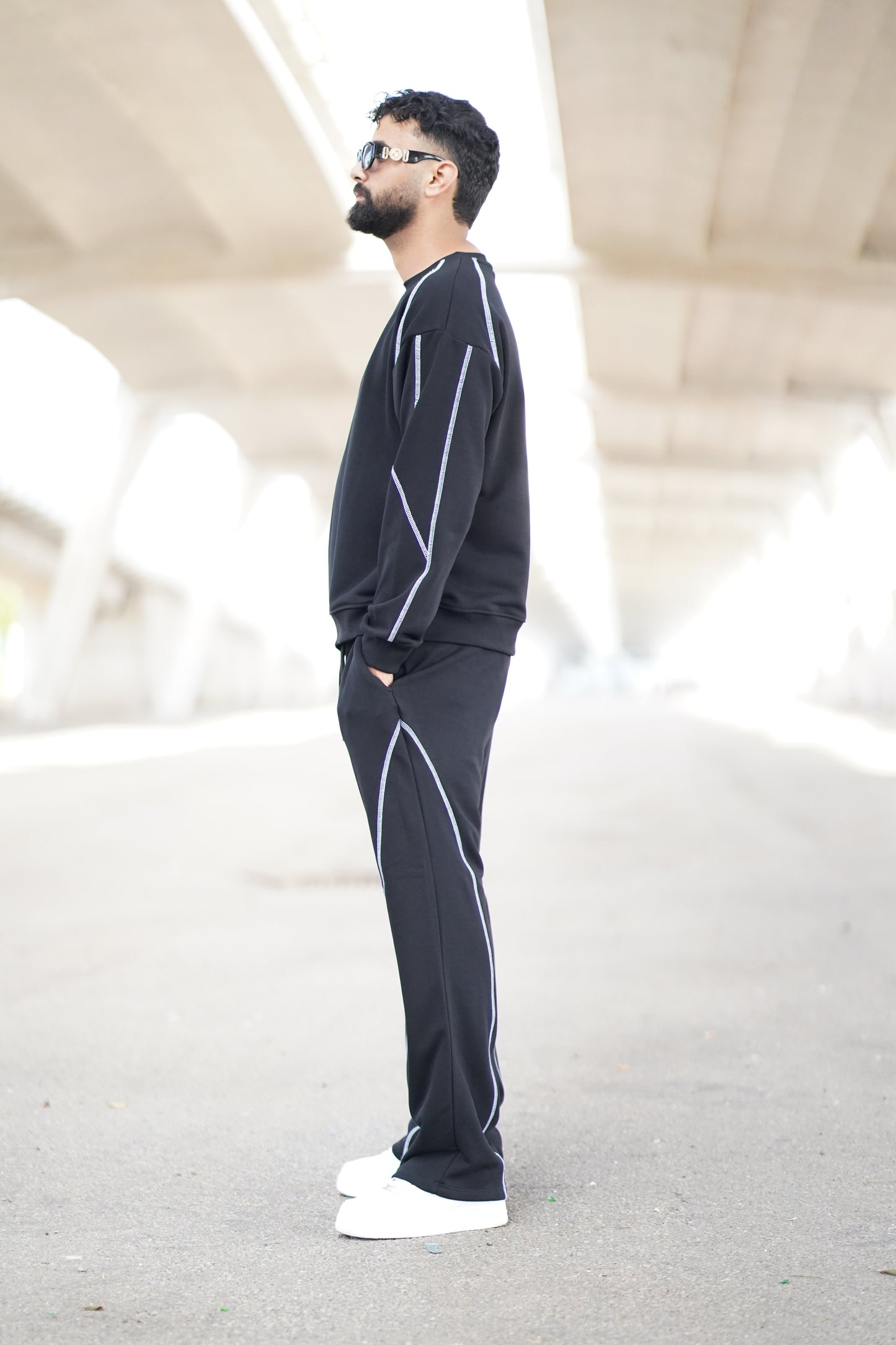 ENSEMBLE VELVET LONGSLEEVE & JOGGER