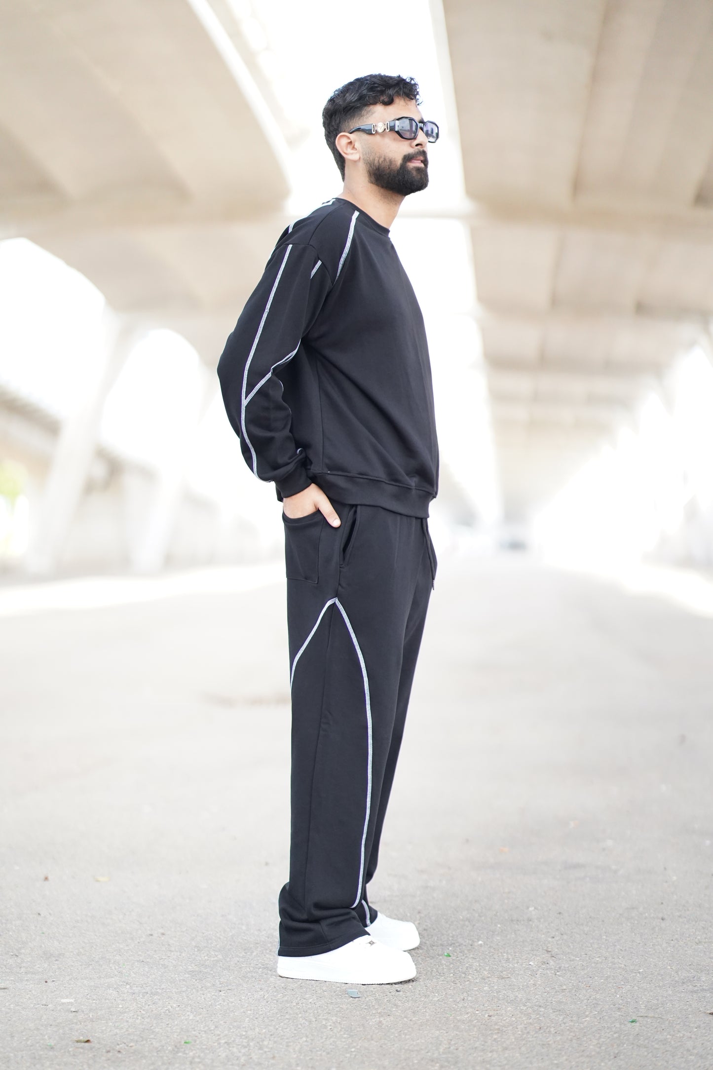 ENSEMBLE VELVET LONGSLEEVE & JOGGER