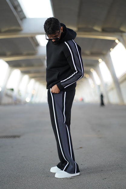 ENSEMBLE STRIPE MOTION HOODIE & JOGGER VERON
