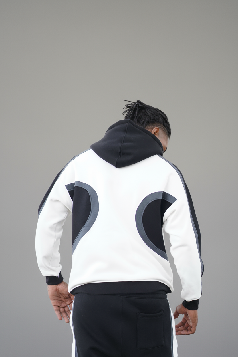 ENSEMBLE COLOR BLOCK HOODIE & JOGGER VERON