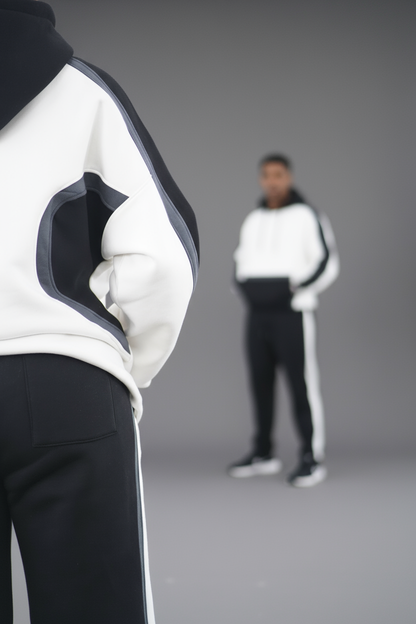 ENSEMBLE COLOR BLOCK HOODIE & JOGGER VERON