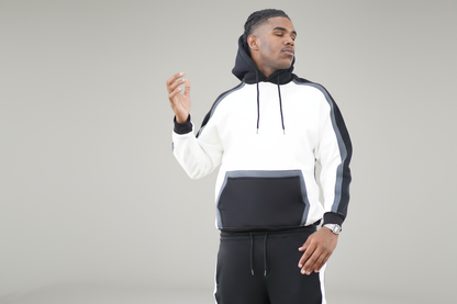 ENSEMBLE COLOR BLOCK HOODIE & JOGGER VERON