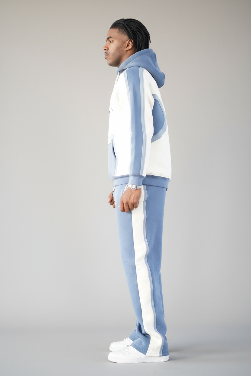 ENSEMBLE COLOR BLOCK HOODIE & JOGGER VERON